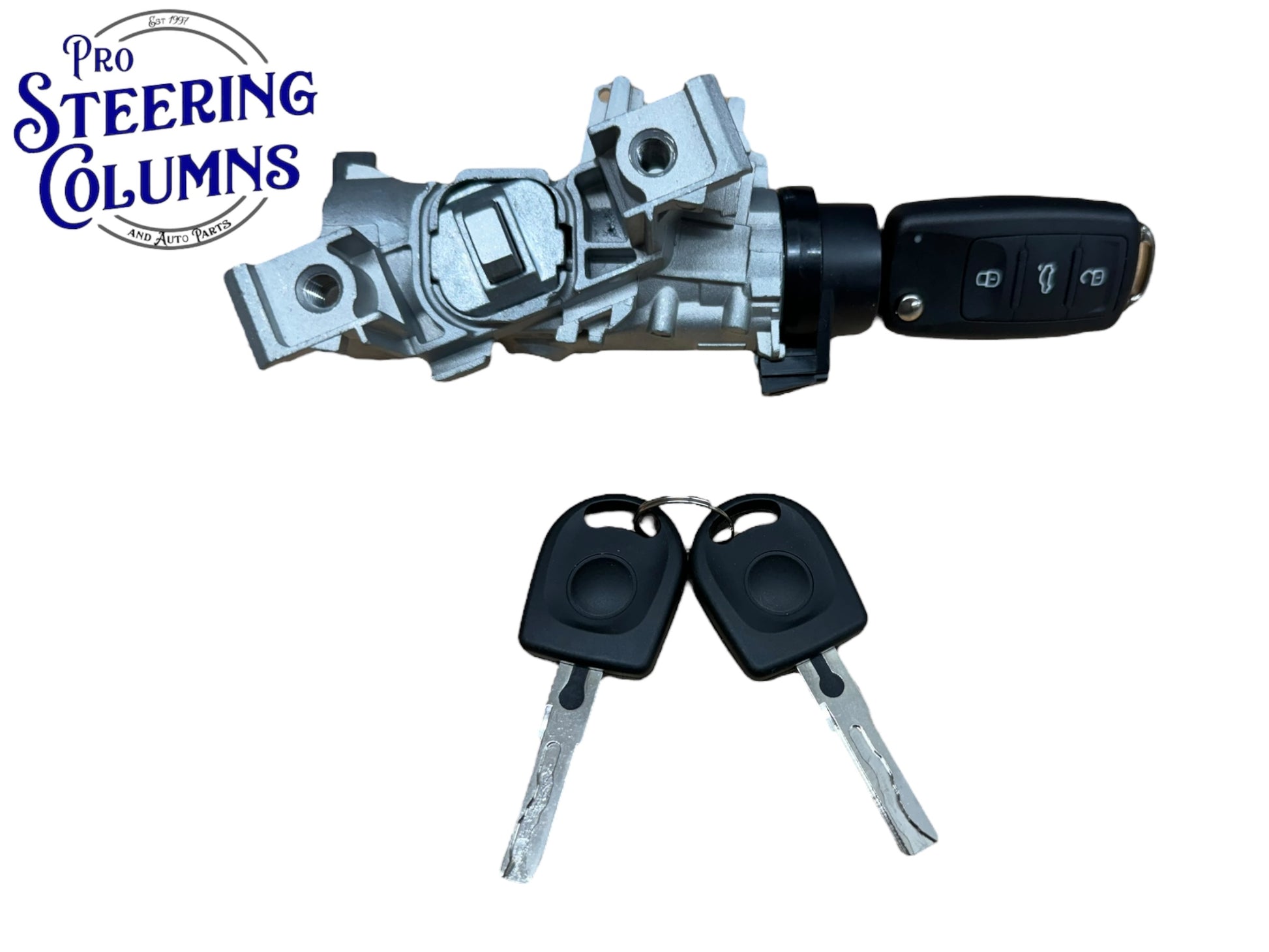 2011-2016 VW GTI Jetta Ignition Lock Assembly With Remote Key Shell New