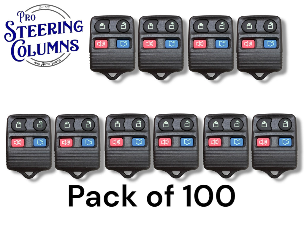 98-14 Ford Lincoln Mercury 4-Button Keyless Entry Remote New CWTWB1U311 (100 Pack)