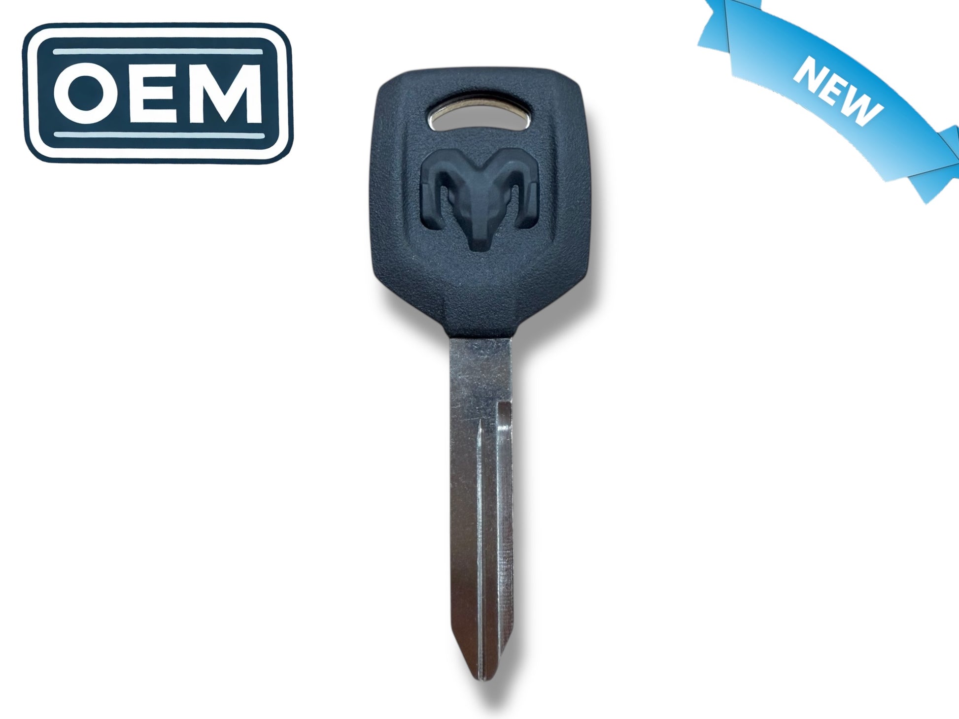 94-25 Ram 1500 2500 3500 Key Blank Mopar Ram Logo No Chip New 68399888AA