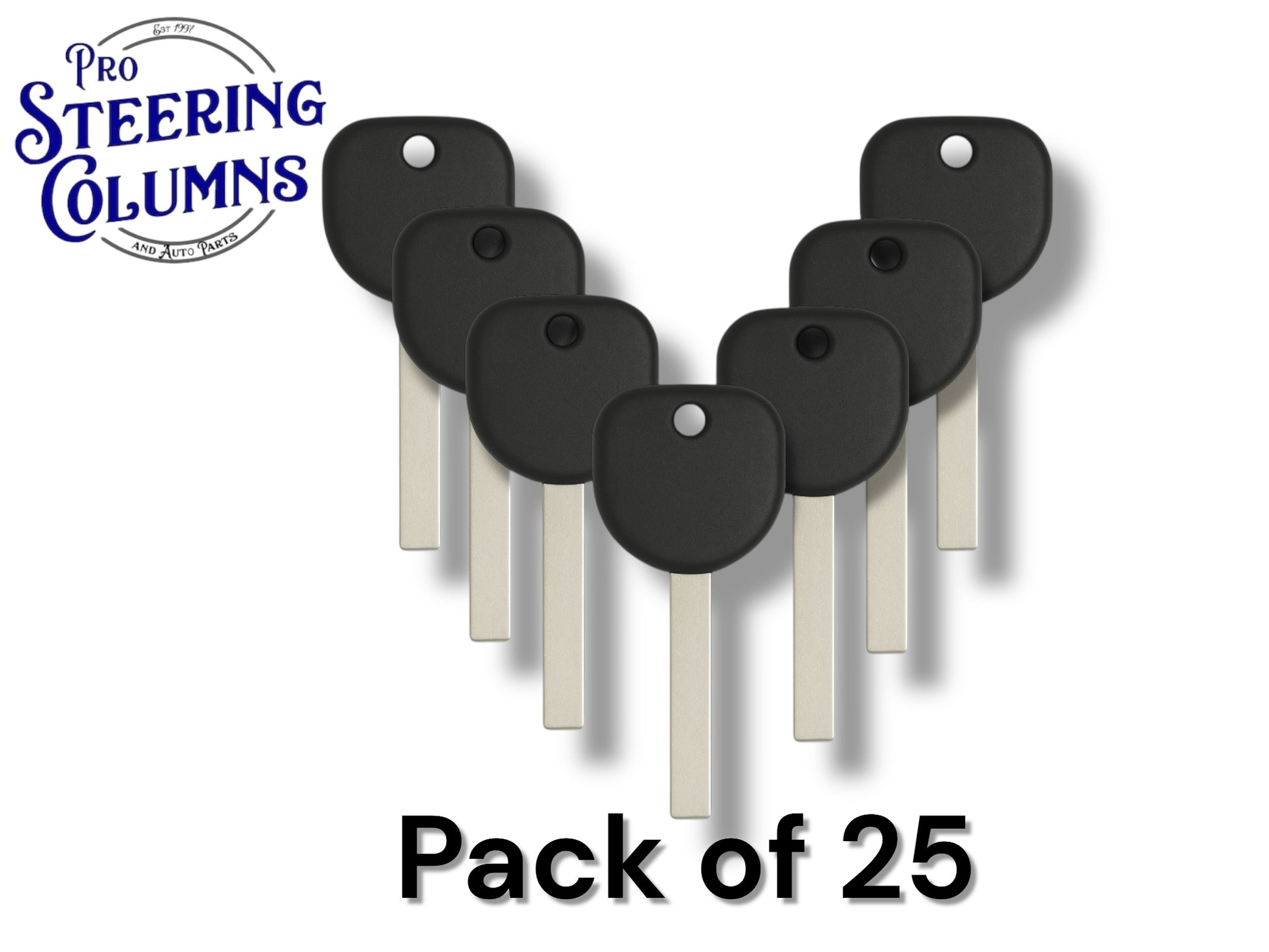 B119 / B119PT GM Transponder Key (ID46 GM Ext Chip)(Aftermarket) (25 Pack)