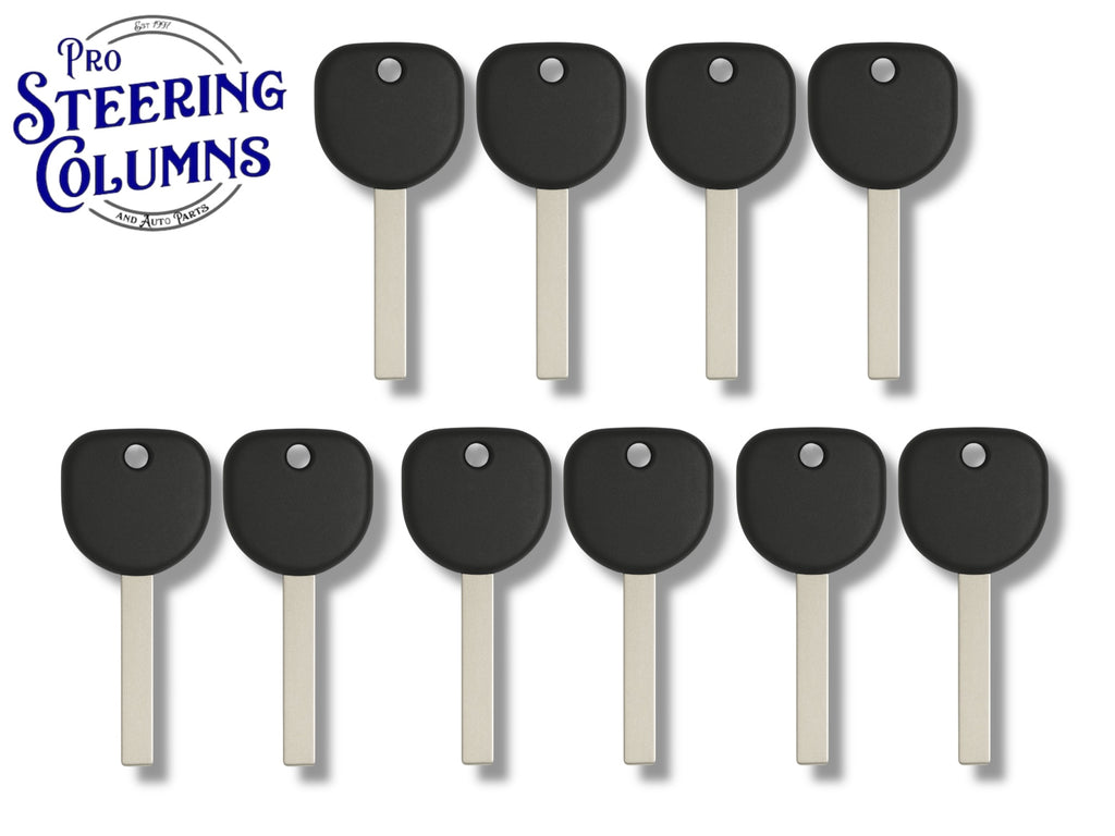 B119 / B119PT GM Transponder Key (ID46 GM Ext Chip)(Aftermarket) (10 Pack)