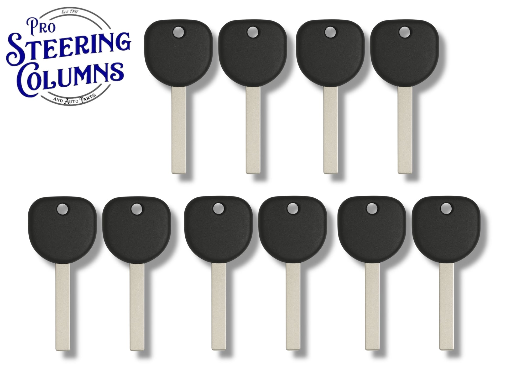 B119 / B119PT GM Transponder Key (ID46 GM Ext Chip)(Aftermarket) (10 Pack)