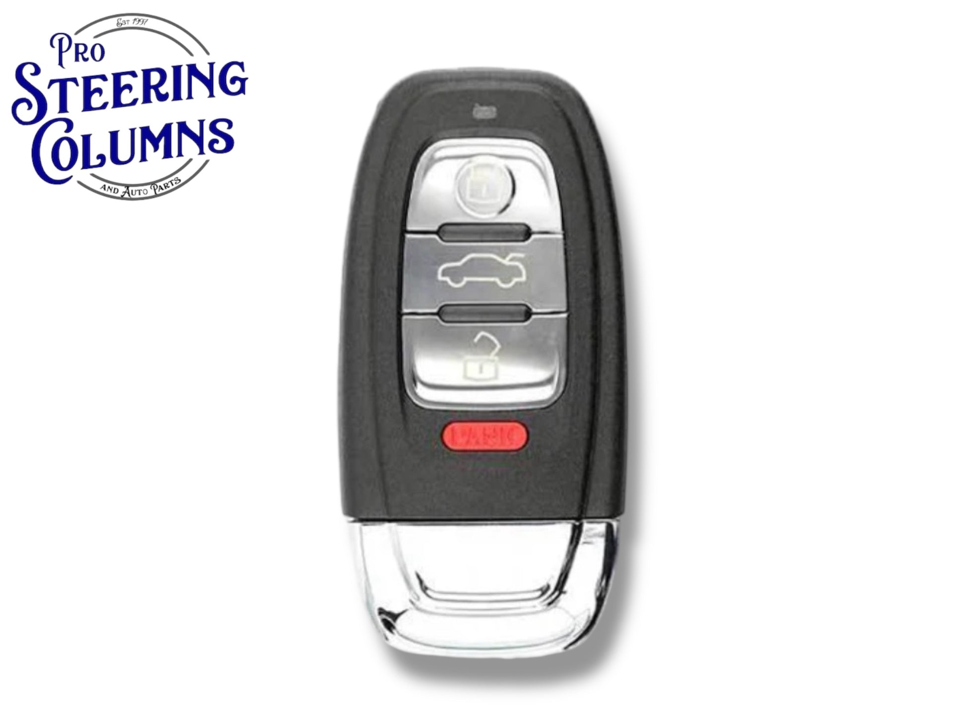 08-12 Audi Smart Key 4-Button PN: 8T0959754A / IYZFBSB802 / 315 MHz (Aftermarket)
