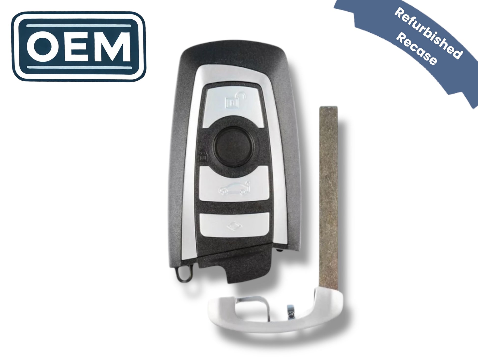 11-17 BMW 5 / 6 / 7 / X3 Series Smart Key 433Mhz / FEM / YGOHUF5767 (OEM Recase)