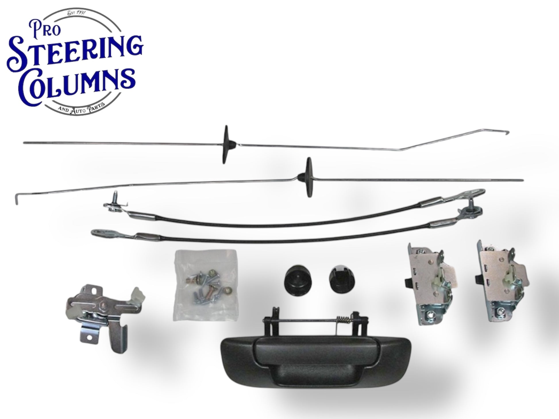 2002-2008 RAM 1500 COMPLETE REAR TAILGATE REPAIR KIT SET W/ HARDWARE NEW