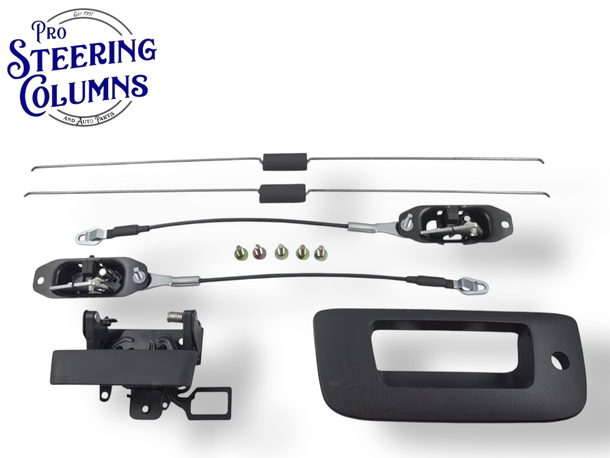 2007-2013 CHEVY SILVERADO TAILGATE W/ KEYHOLE REPAIR KIT SET & HARDWARE