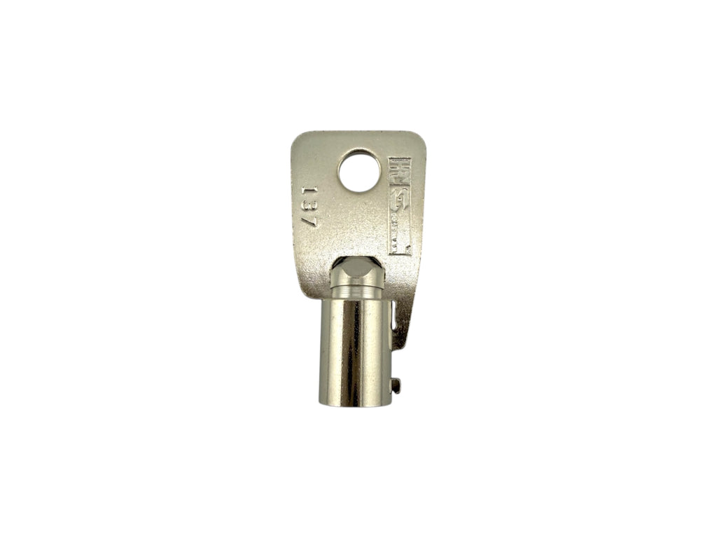 1137 / 137 / CH9T Tubular Motorcycle Key Blank - HPC