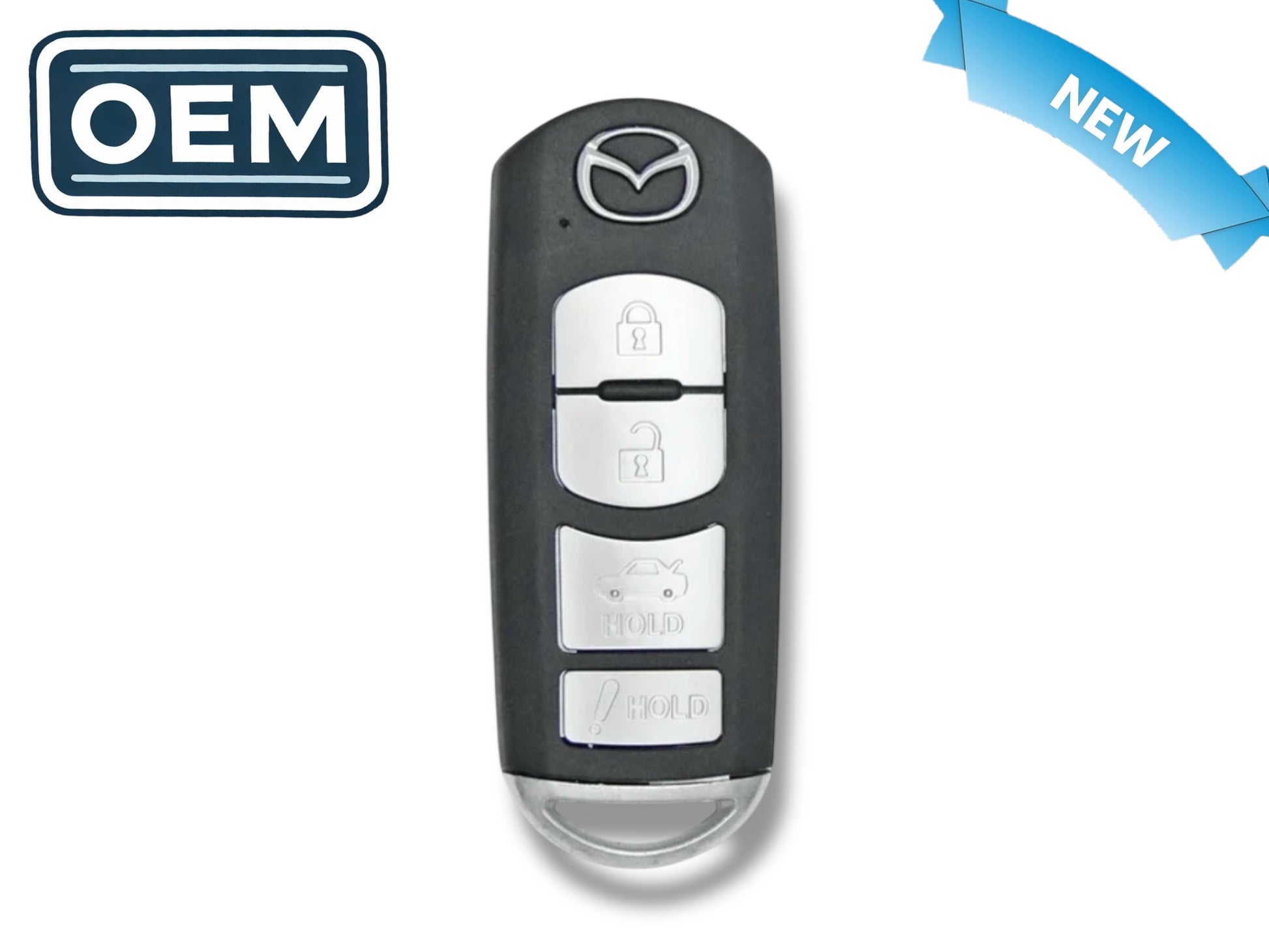 14-18 Mazda 3 / 6 / Smart Key 4-Button GJY9-67-5DY / WAZSKE13D01 (OEM)