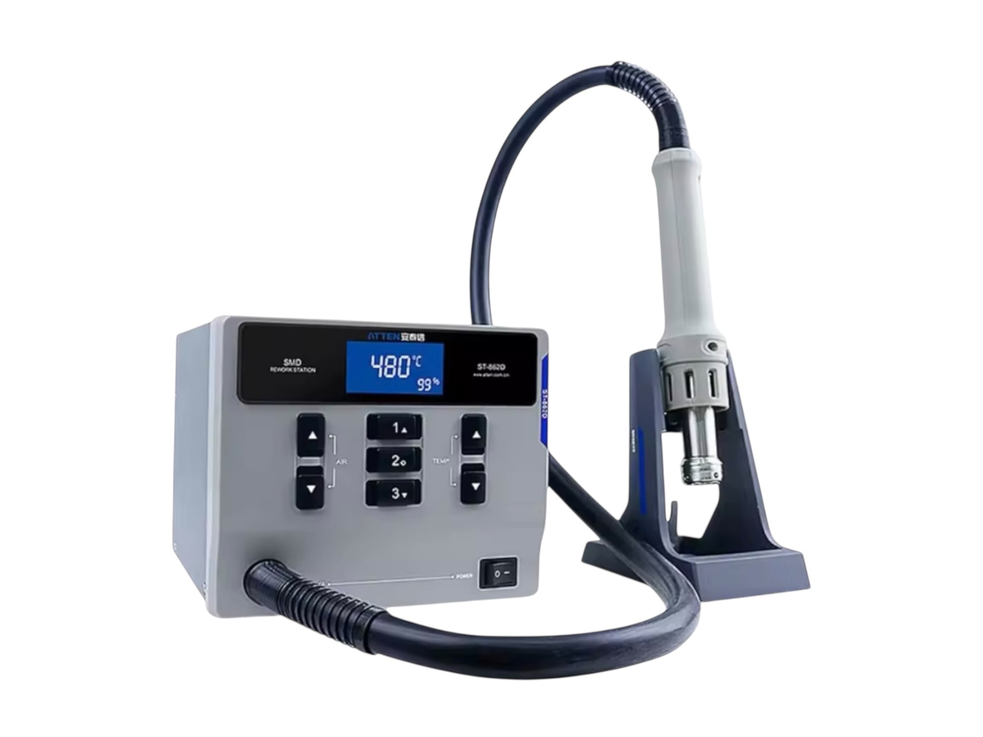 Atten ST-862D 110V / 1000W Hot Air Gun Digital Display Rework Station