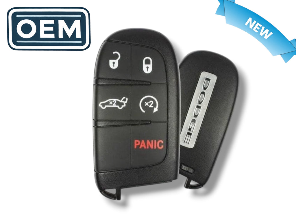 19-23 Dodge Charger Challenger Smart Key 5-Button PN: 68394195AA (OEM)