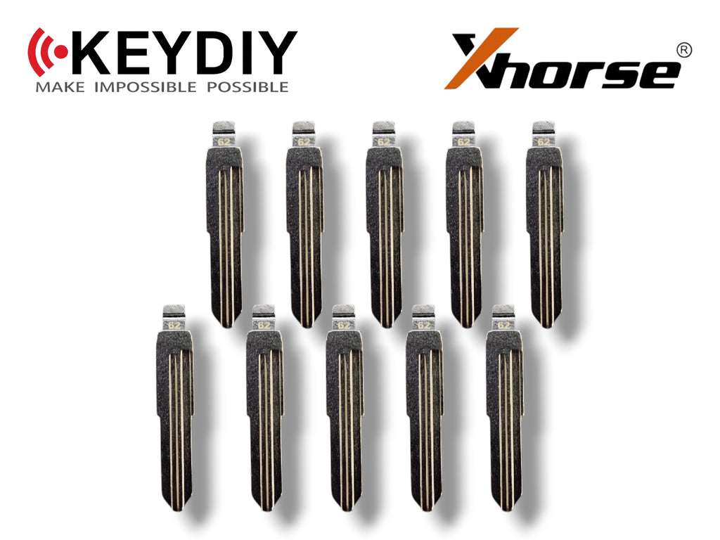 Keydiy Xhorse - MIT1 - Universal Flip Key Blade - #62 (10 Pack)