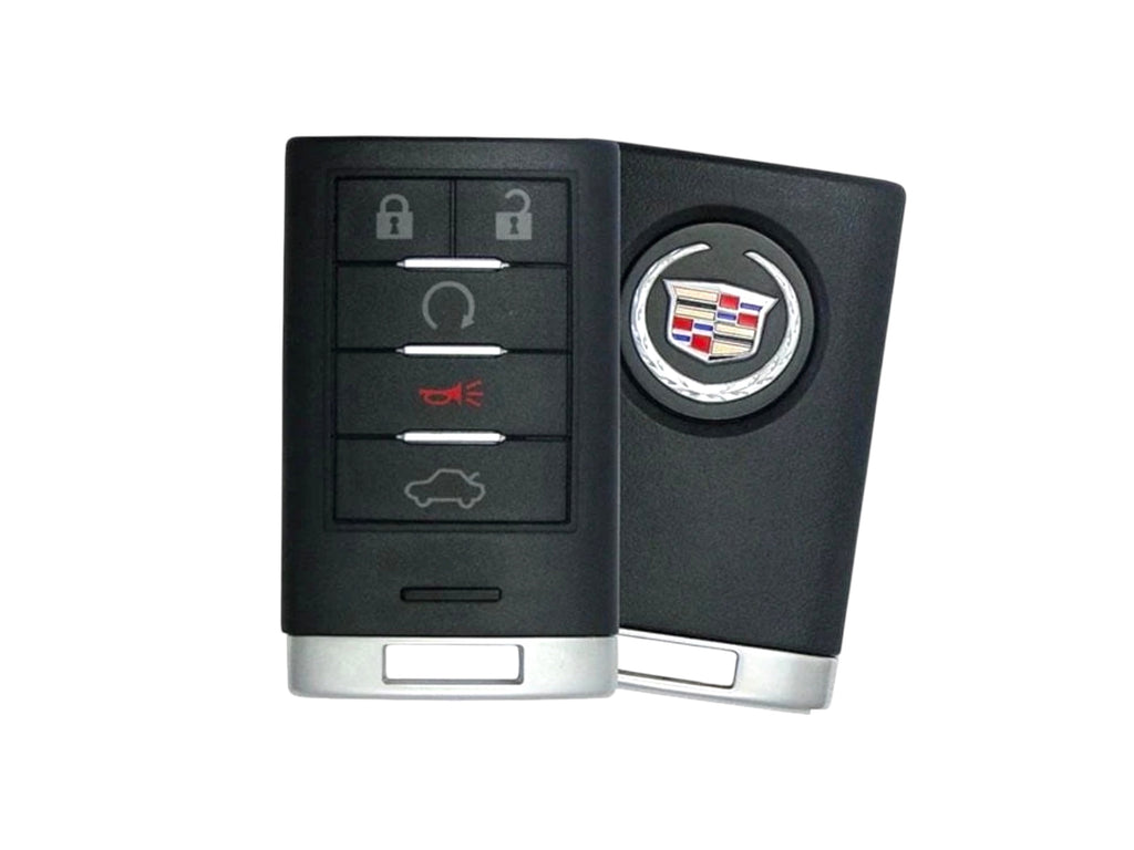 08-15 Cadillac CTS STS Smart Key 5-Button PN: 25943677 / M3N5WY7777A (OEM)