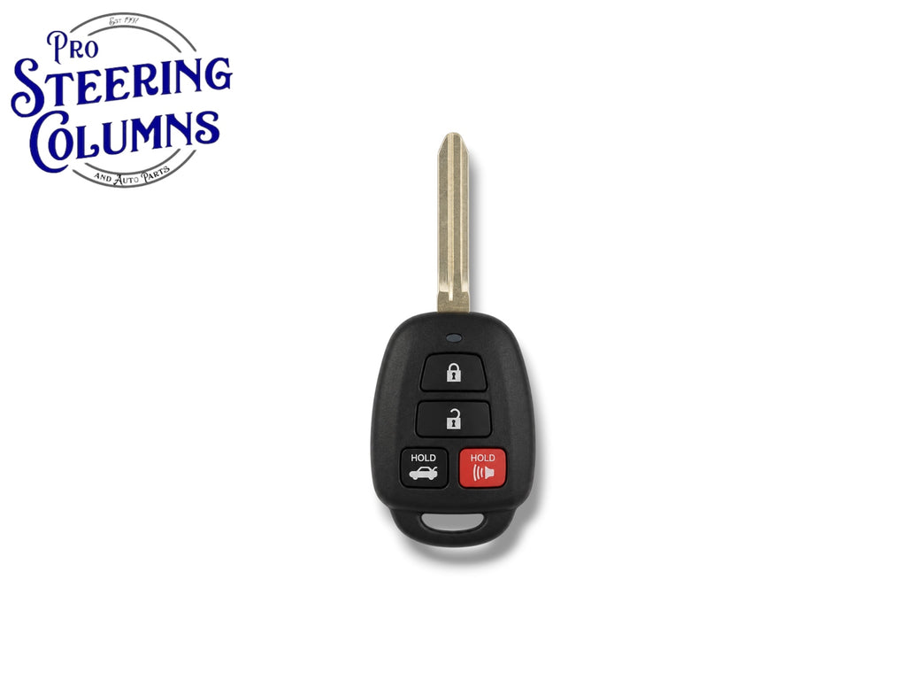 14-19 Toyota Camry Corolla 4-Button Remote Head Key / PN: 89070-02A50 / HYQ12BDP (Canadian Vehicles) (Aftermarket)