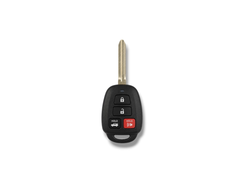 14-19 Toyota Camry Corolla 4-Button Remote Head Key / PN: 89070-02A50 / HYQ12BDP (Canadian Vehicles) (Aftermarket)