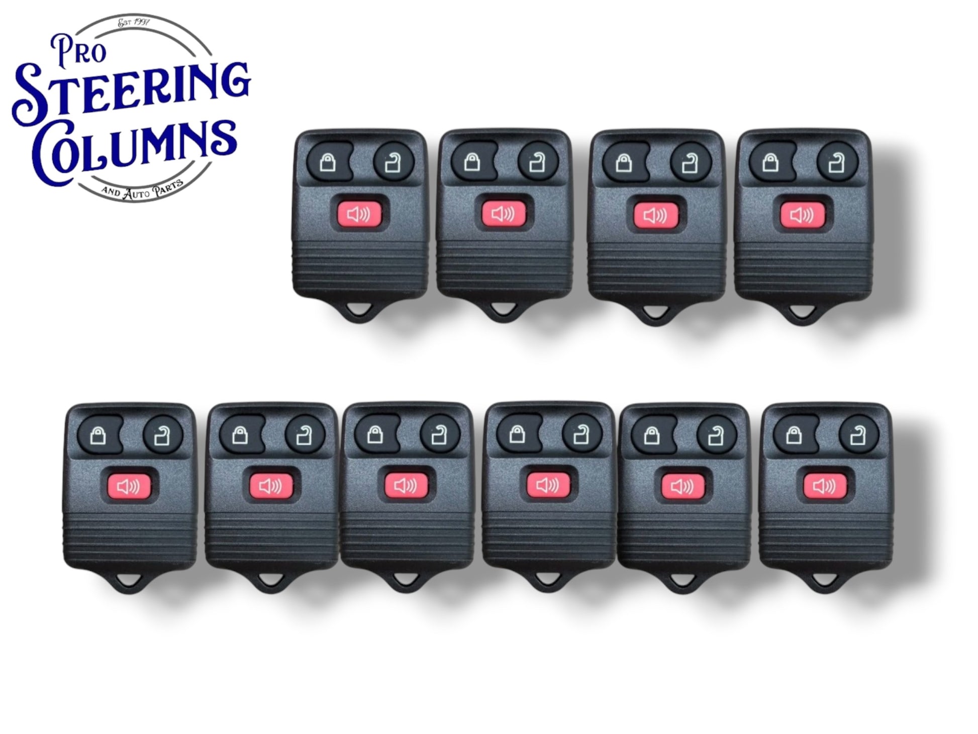 98-16 Ford Lincoln Mercury Mazda Keyless Entry Remote 3-Button CWTWB1U331 (Aftermarket) (10 Pack)