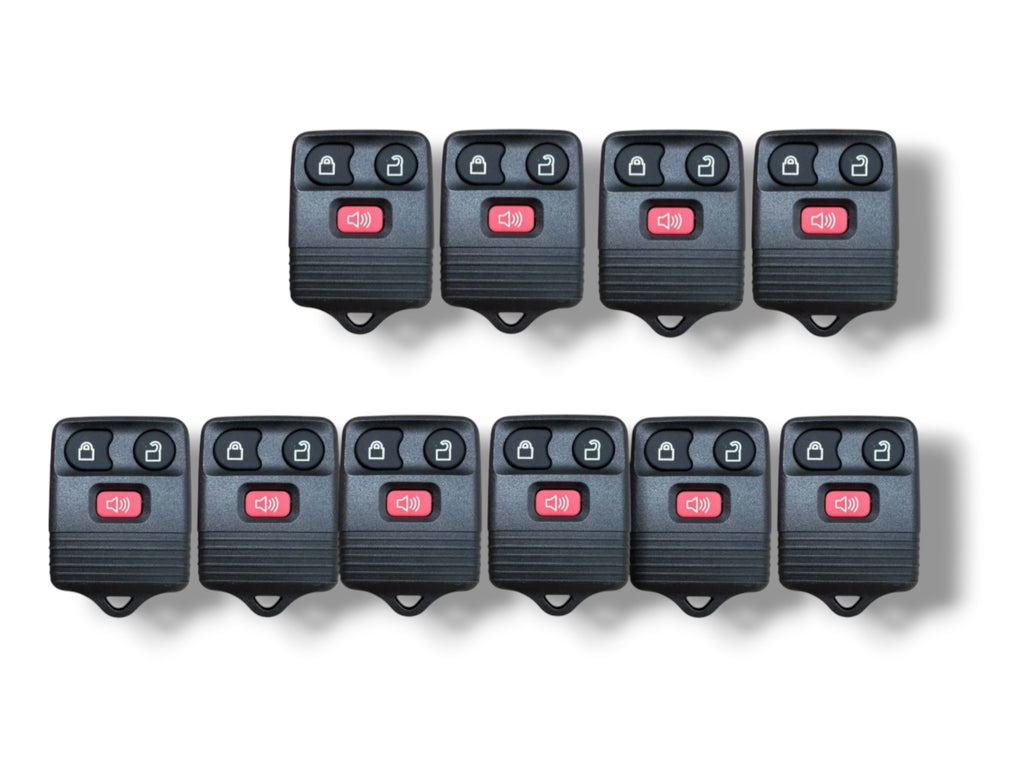 98-16 Ford Lincoln Mercury Mazda Keyless Entry Remote 3-Button CWTWB1U331 (Aftermarket) (10 Pack)