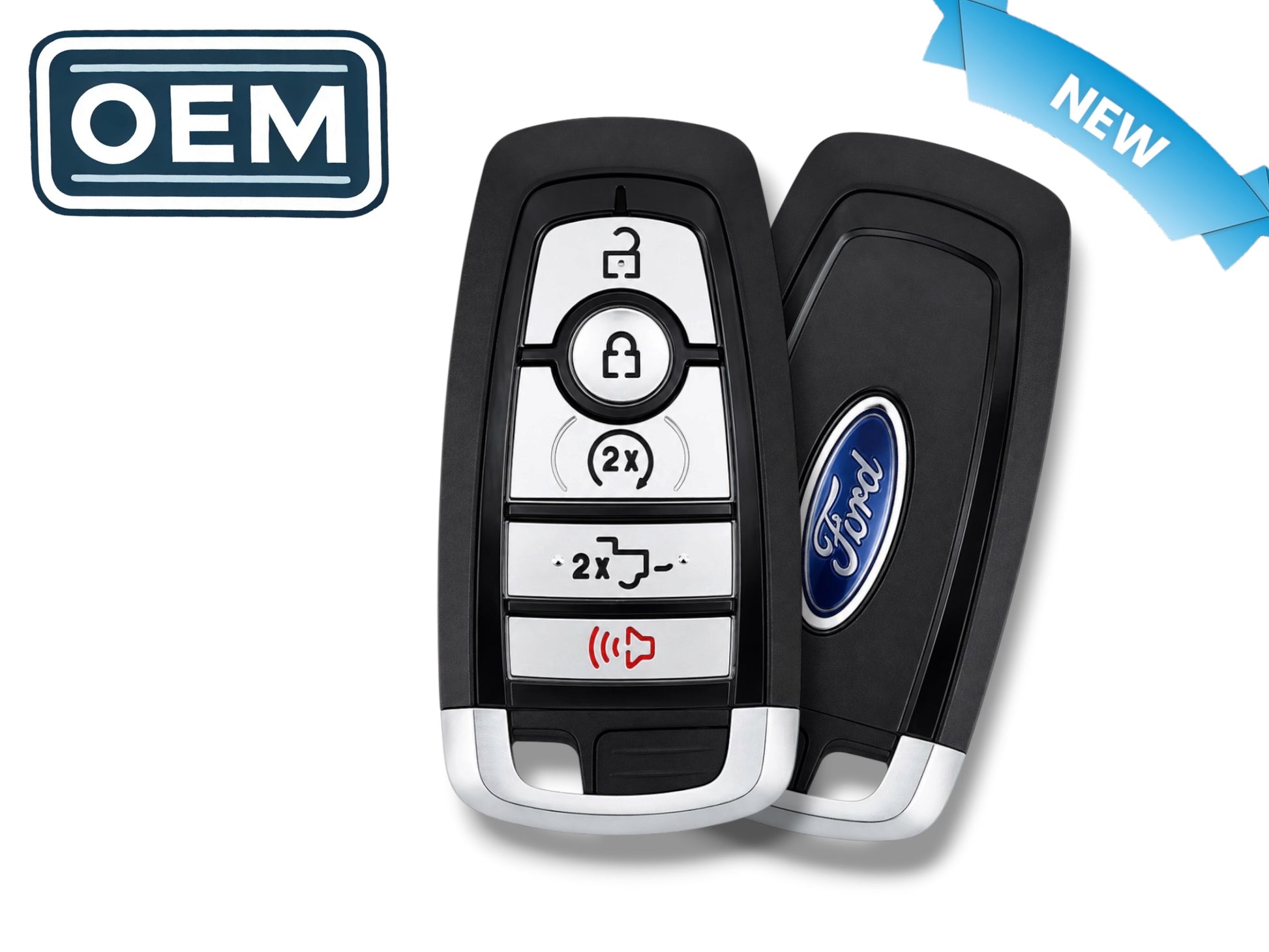 23-25 Ford F-250 F-350 Smart Key 5-Button FCC: M3N-A3C108397 PN: 164-R8330 (OEM)
