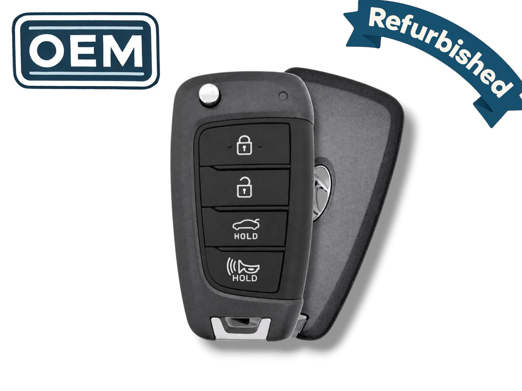 20-23 Hyundai Sonata Flip Key 4-Button PN: 95430-L1000 / TQ8-RKE-4F40 (OEM Refurb)