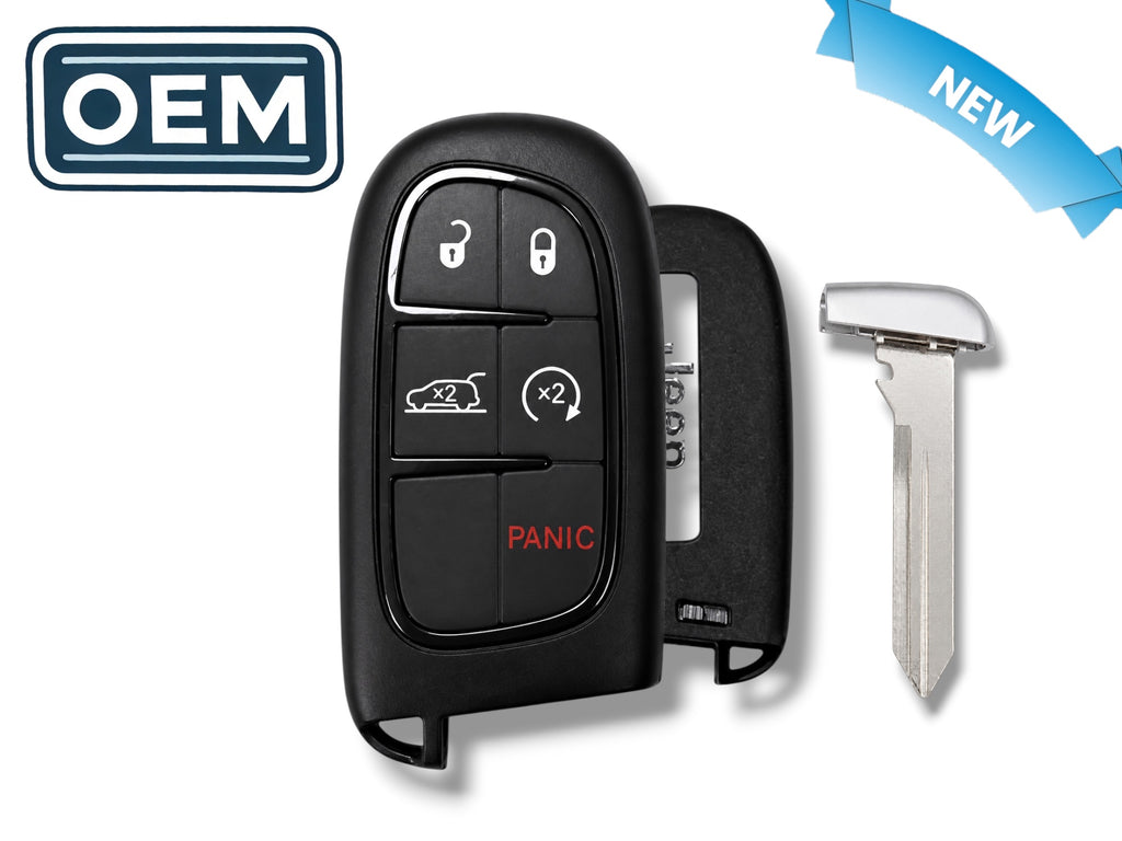14-23 Jeep Cherokee Smart Key 5-Button PN: 68141580AF / GQ4-54T (OEM)