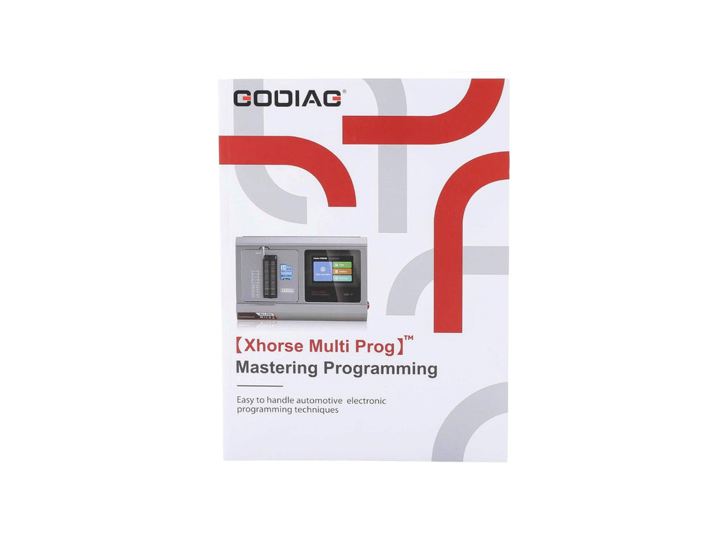 Godiag - Xhorse Multi-Prog Mastering Book – Automotive ECU / TCU / Programming Guide