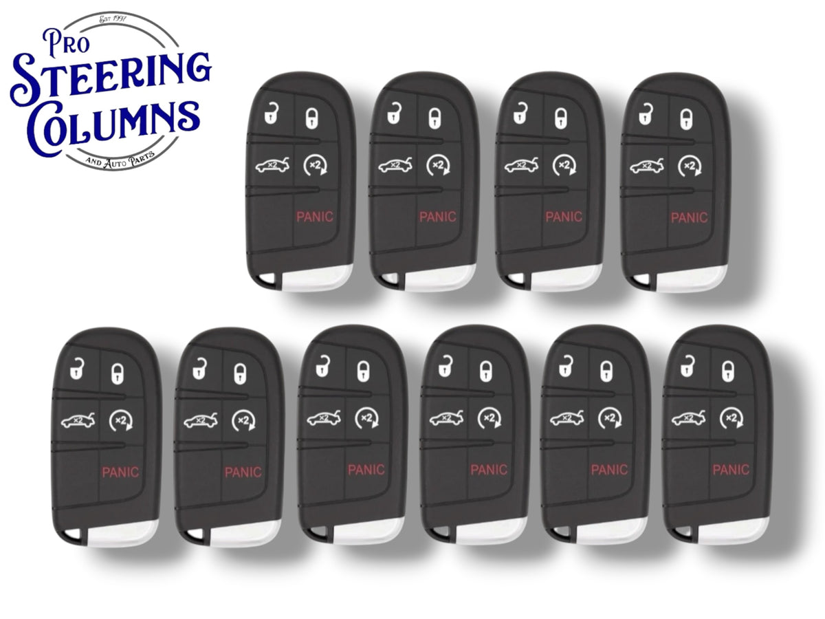 19-23 Chrysler Dodge Charger Challenger Smart Key 5-Button / M3M-40821302 / 4A Chip (Aftermarket) (10 Pack)