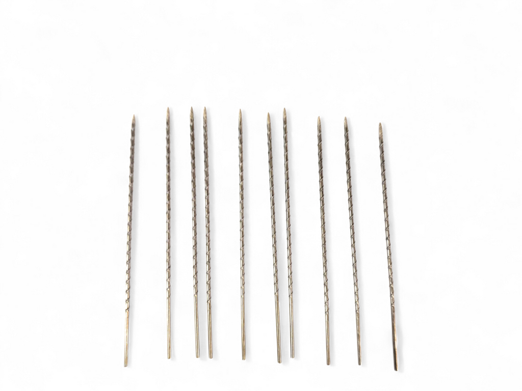 HPC-EZ-7B Round Spiral (.040) Replacement Blades For Interchangeable Extractor Set (10 Pack)