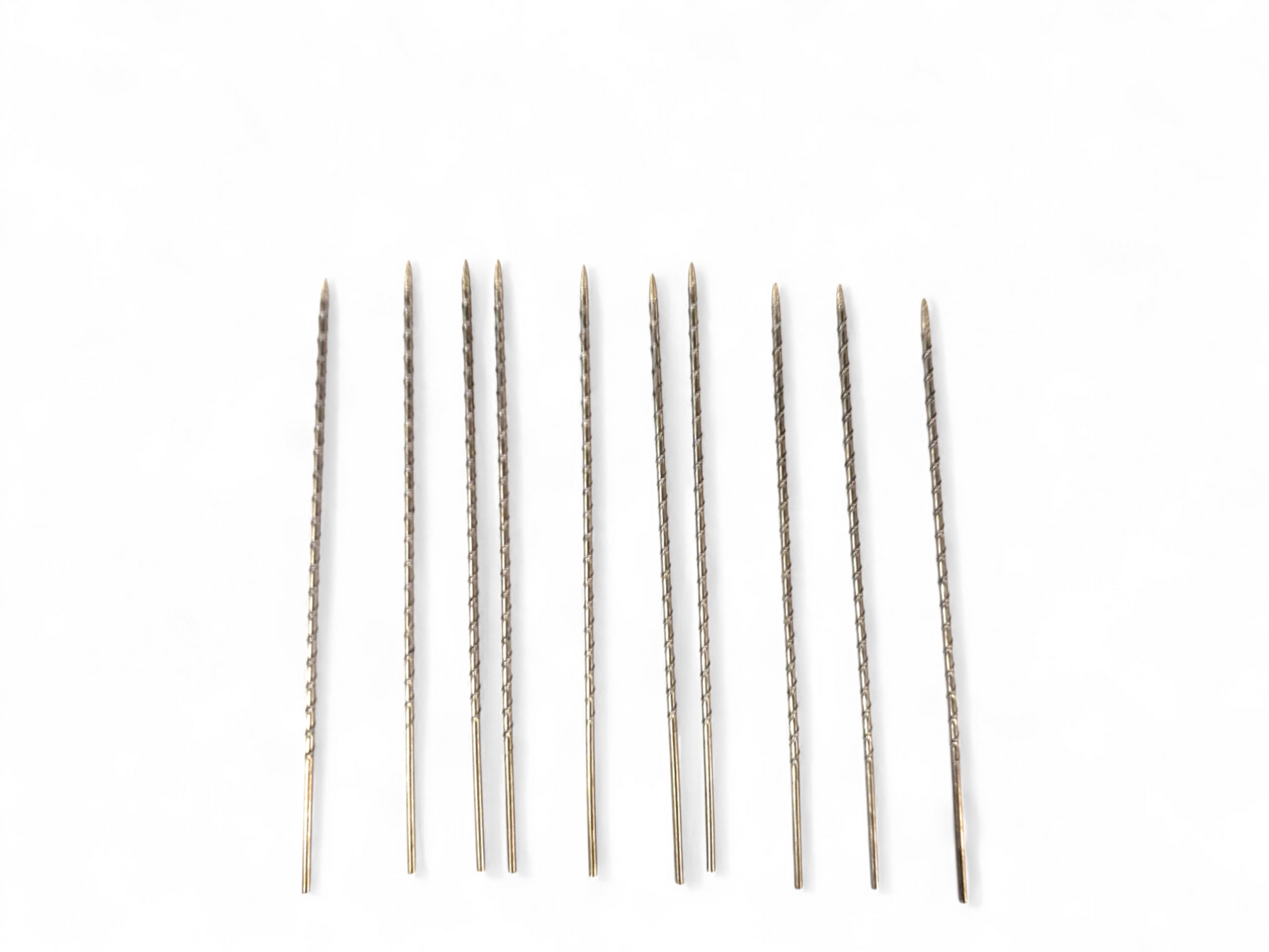 HPC-EZ-7B Round Spiral (.040) Replacement Blades For Interchangeable Extractor Set (10 Pack)