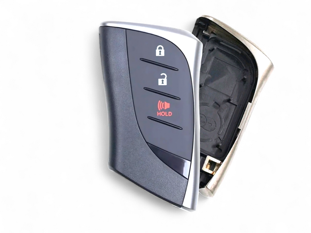 19-21 Lexus UX200 Smart Key Shell 3-Button FCC: HYQ14FBF (Aftermarket)