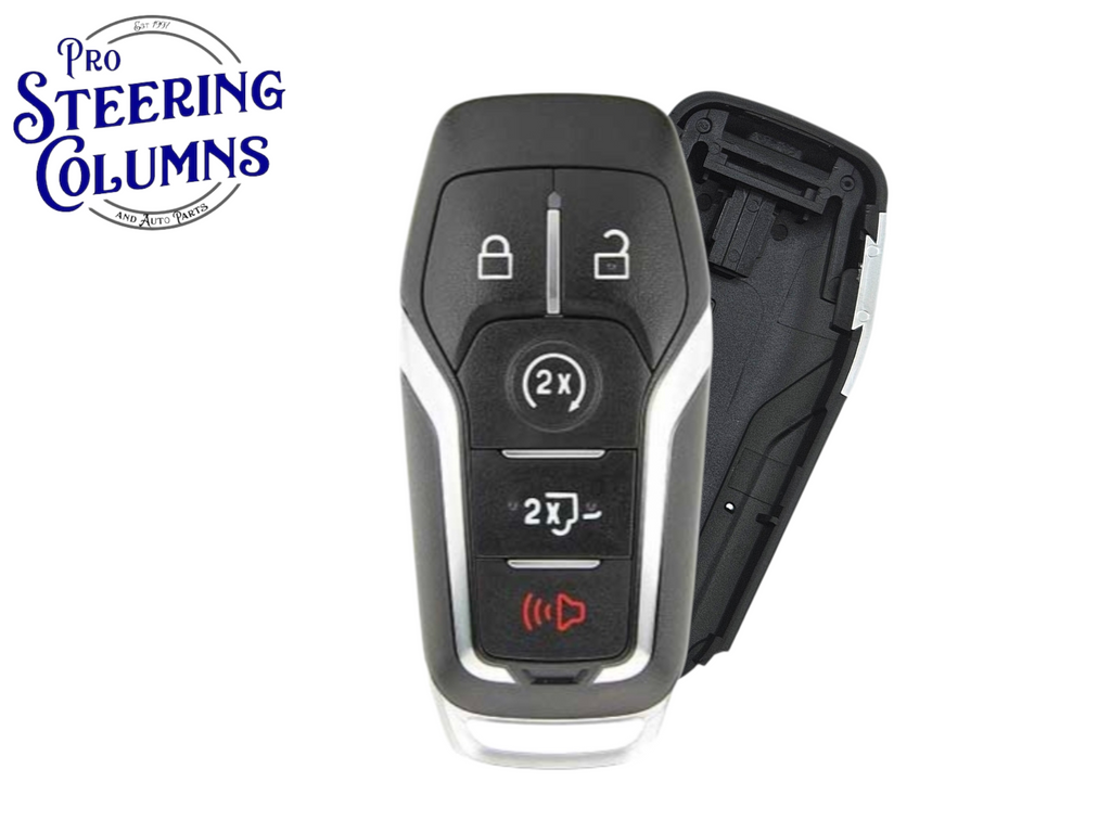 15-17 Ford F-150 Smart Key Shell 5-Button FCC: M3N-A2C31243300  (Aftermarket)