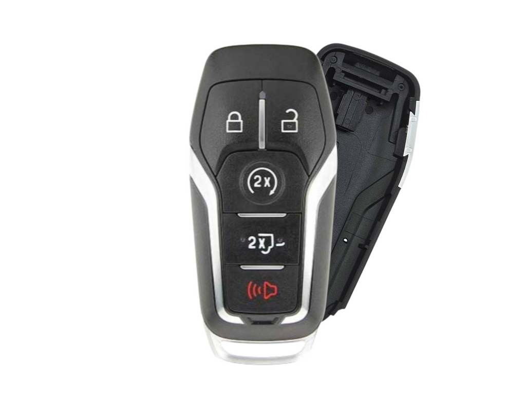 15-17 Ford F-150 Smart Key Shell 5-Button FCC: M3N-A2C31243300  (Aftermarket)