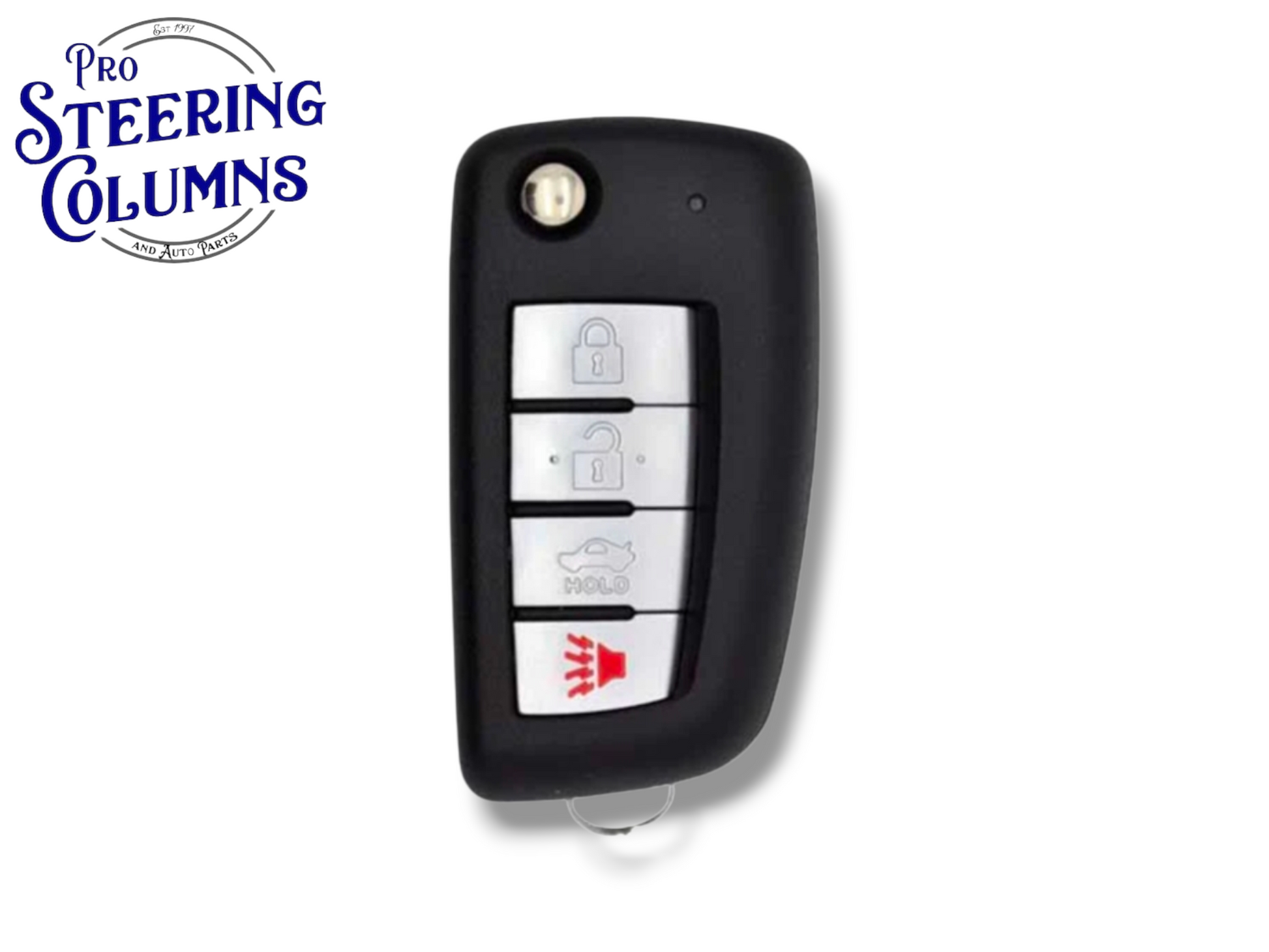 02-17 Nissan Infiniti Flip Key 4-Button KBRASTU15 / 46 Chip / New Style (Aftermarket)