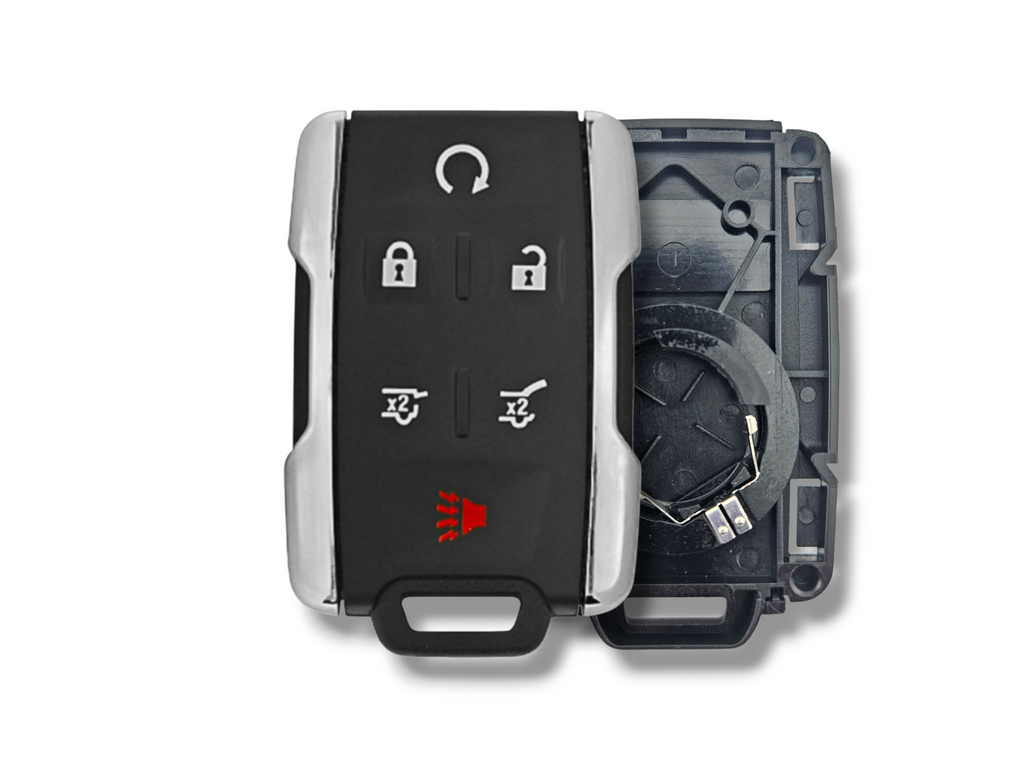 15-20 GM Keyless Entry SHELL 6-Button FCC: M3N-32337100 PN: 13577766 (Chrome) (Aftermarket)