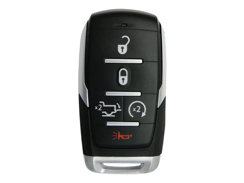 25-26 Ram 1500 Smart Key 5-Button FCC: OHT-4882056 PN: 68523814AA (Aftermarket)