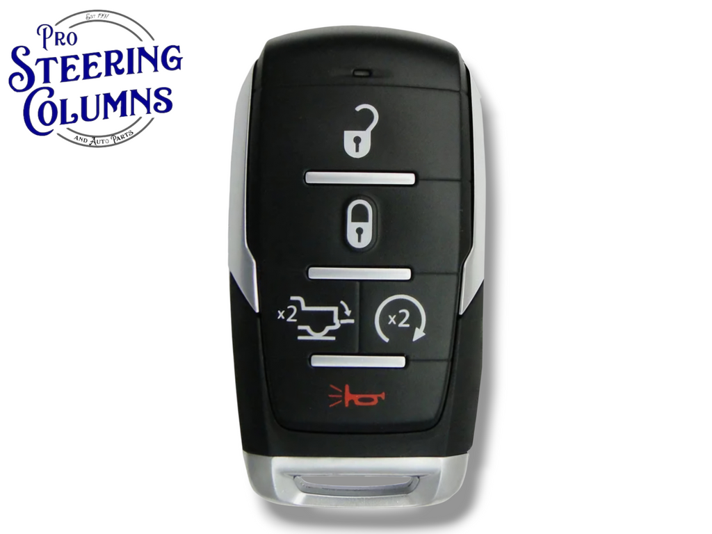 25-26 Ram 1500 Smart Key 5-Button FCC: OHT-4882056 PN: 68523814AA (Aftermarket)