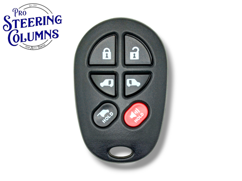 04-20 Toyota Sienna Keyless Entry Remote 6-Button GQ43VT20T / PN: 89742-AE051 (Aftermarket)