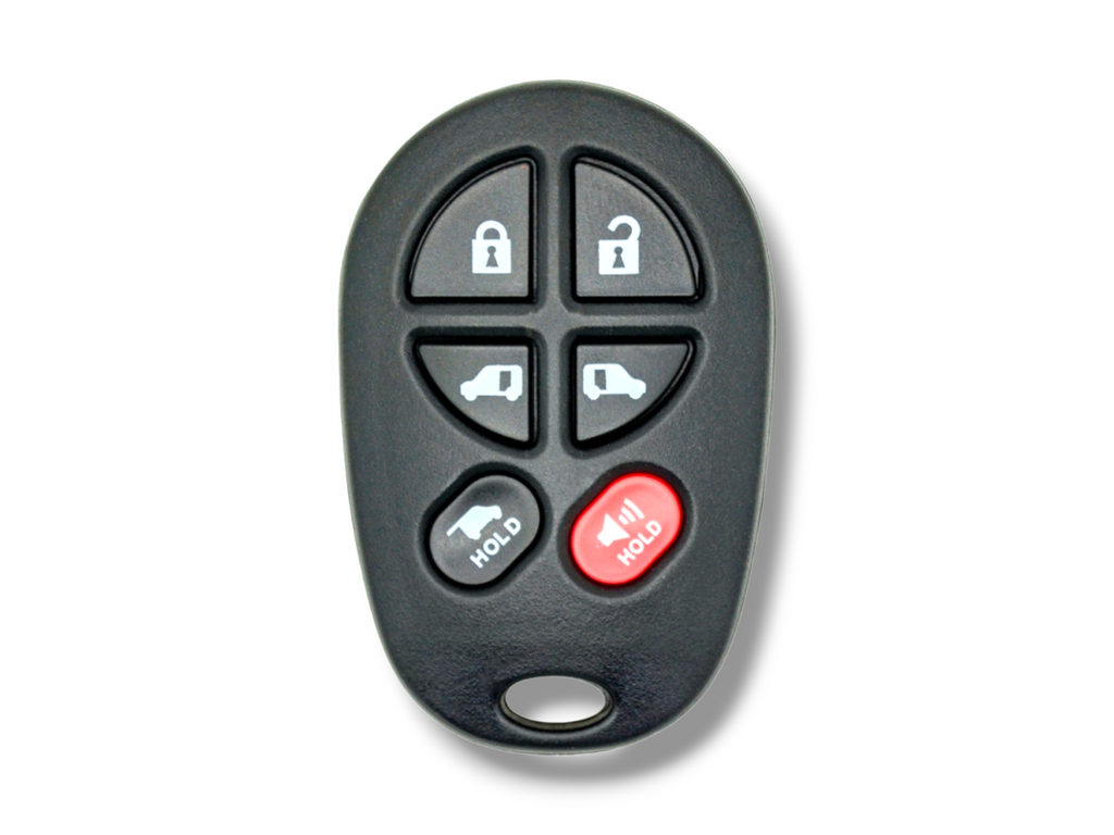 04-20 Toyota Sienna Keyless Entry Remote 6-Button GQ43VT20T / PN: 89742-AE051 (Aftermarket)