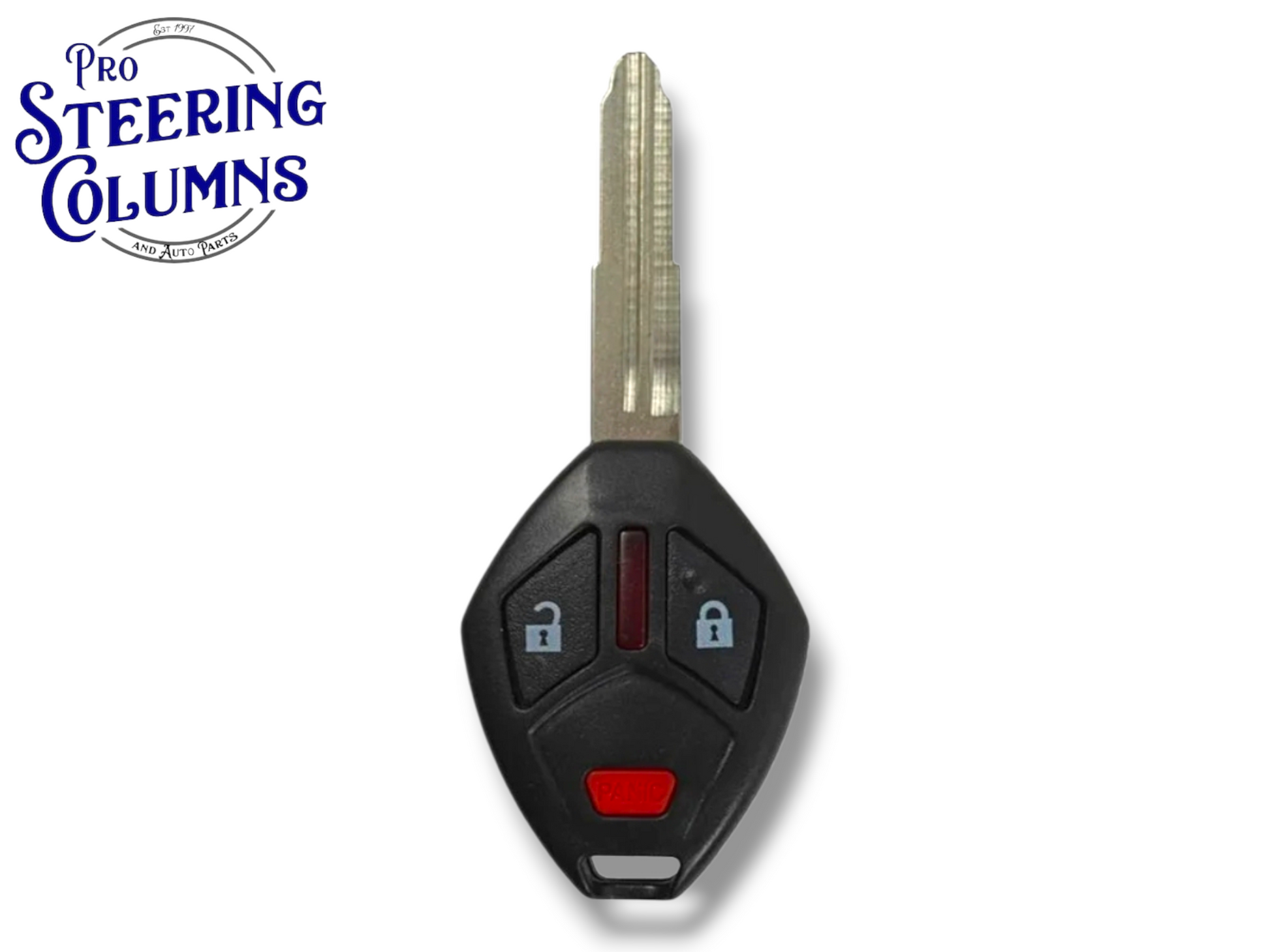 14-15 Mitsubishi Mirage Remote Head Key 3-Button FCC: OUCG8D-625M-A-HF PN: 6370B711 (Aftermarket)