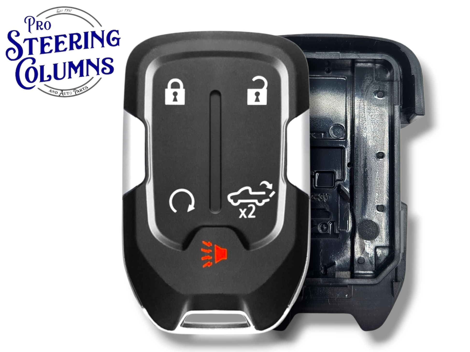 19-22 GM Silverado Smart Key SHELL 5-Button HYQ1EA PN: 13529632 (Aftermarket)