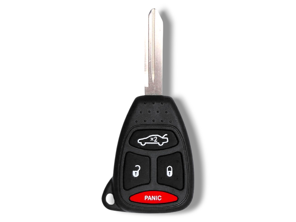 05-10 Chrysler Dodge Jeep Remote Head Key 4-Button KOBDT04A / PN: 56038757AE (Aftermarket)