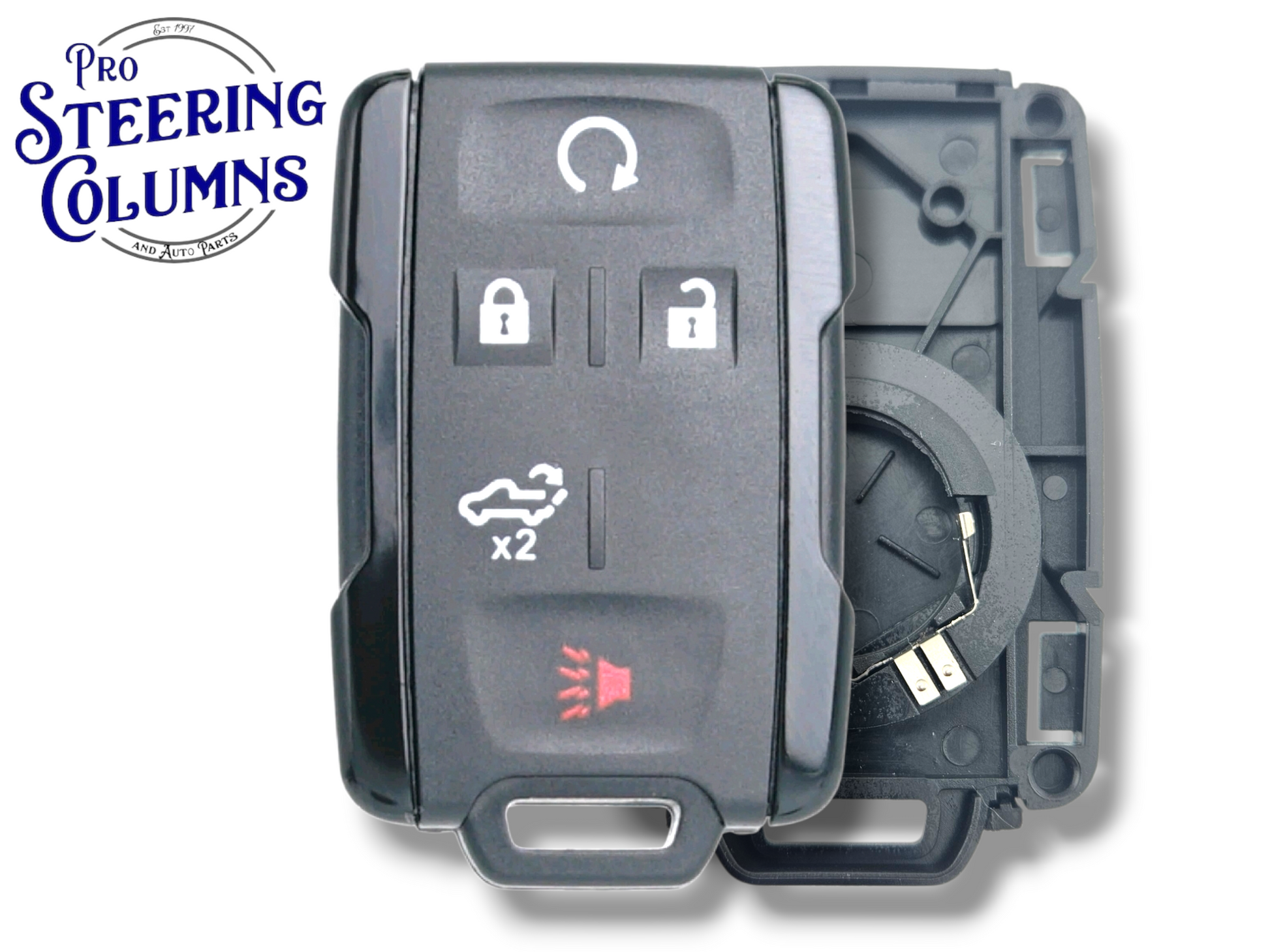 19-22 GM Keyless Entry Remote SHELL 5-Button M3N-32337200 PN: 84209236 (Aftermarket)