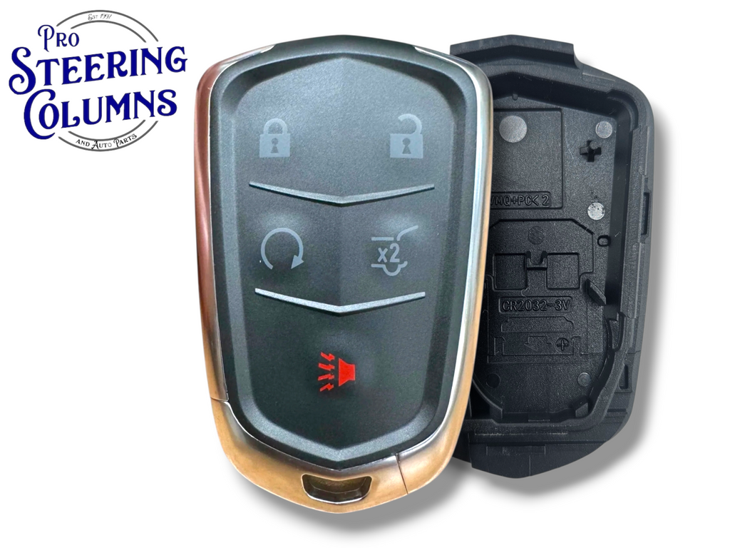 15-24 Cadillac Smart Key SHELL 5-Button HYQ2AB / HYQ2EB (Aftermarket)