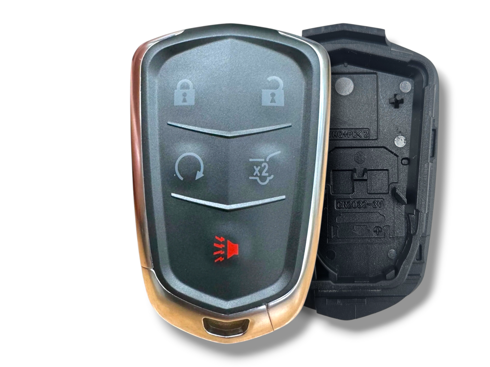 15-24 Cadillac Smart Key SHELL 5-Button HYQ2AB / HYQ2EB (Aftermarket)