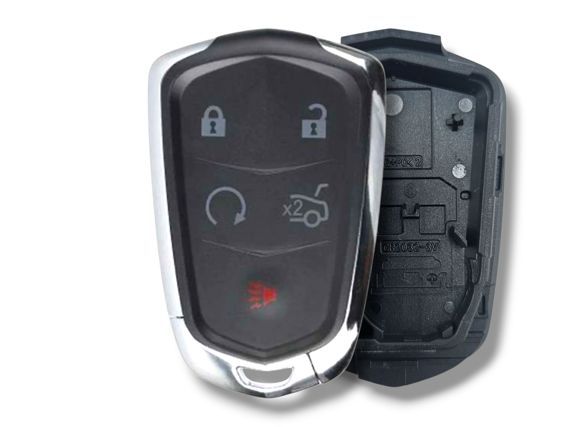 15-19 Cadillac Smart Key SHELL 5-Button HYQ2AB / HYQ2EB (Aftermarket)