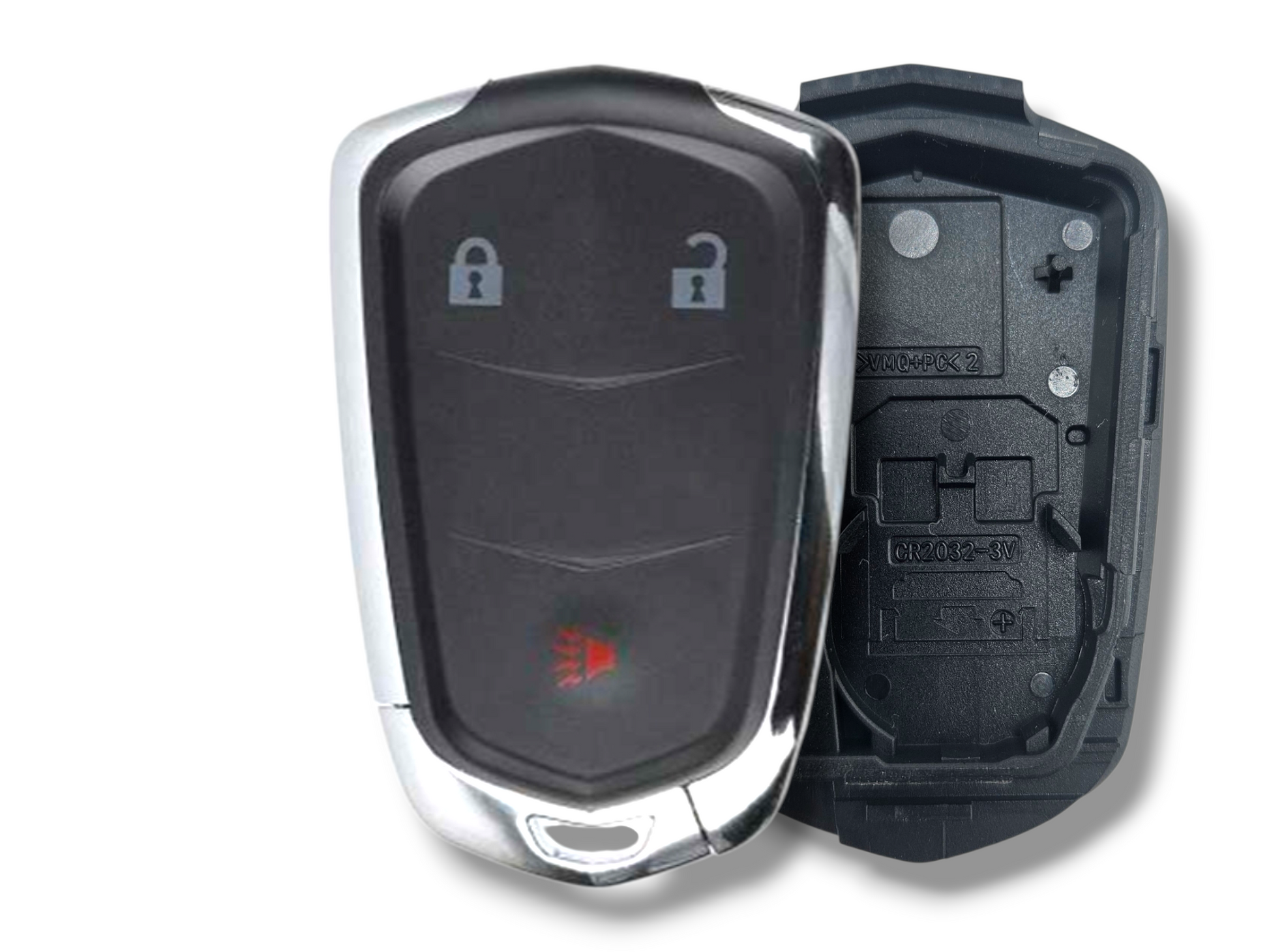 14-19 Cadillac Smart Key SHELL 3-Button HYQ2AB / HYQ2EB (Aftermarket)