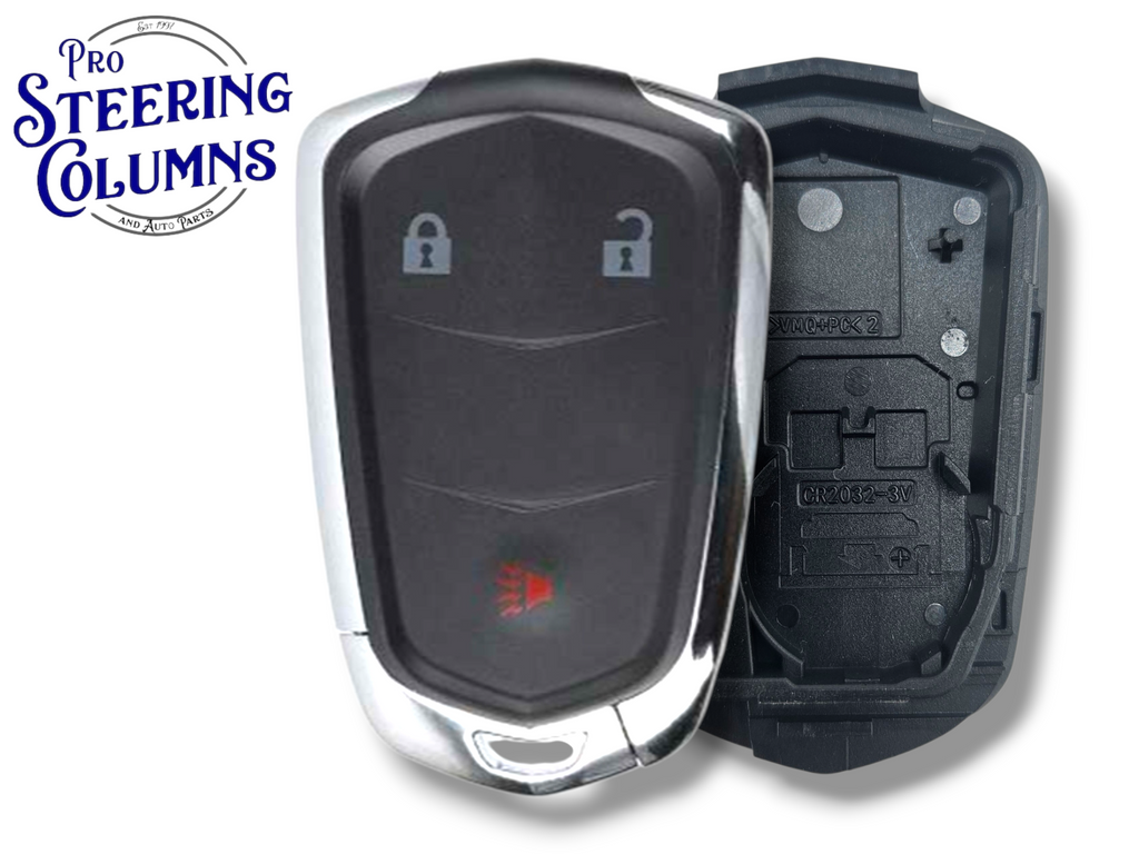 14-19 Cadillac Smart Key SHELL 3-Button HYQ2AB / HYQ2EB (Aftermarket)