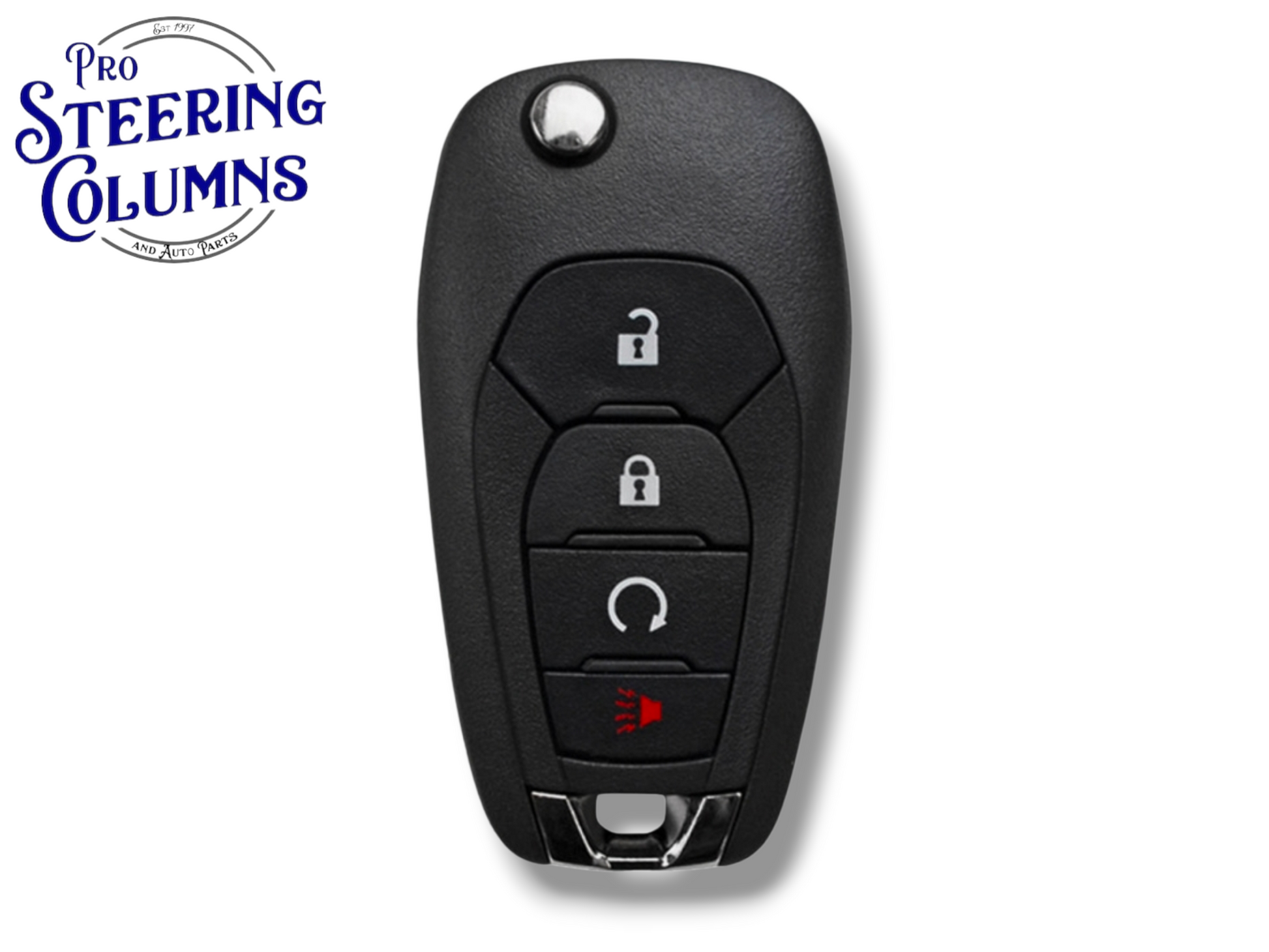 19-26 Chevrolet Flip Key 4-Button PN: 13530746 / LXP-T004 (Aftermarket)