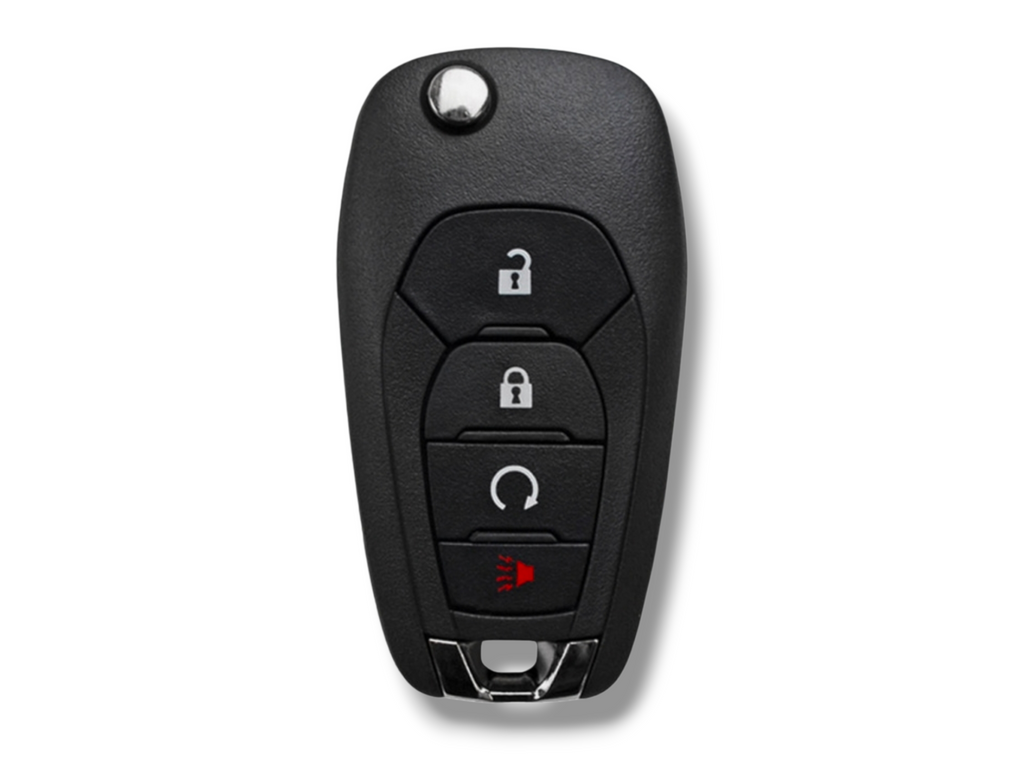 19-26 Chevrolet Flip Key 4-Button PN: 13530746 / LXP-T004 (Aftermarket)