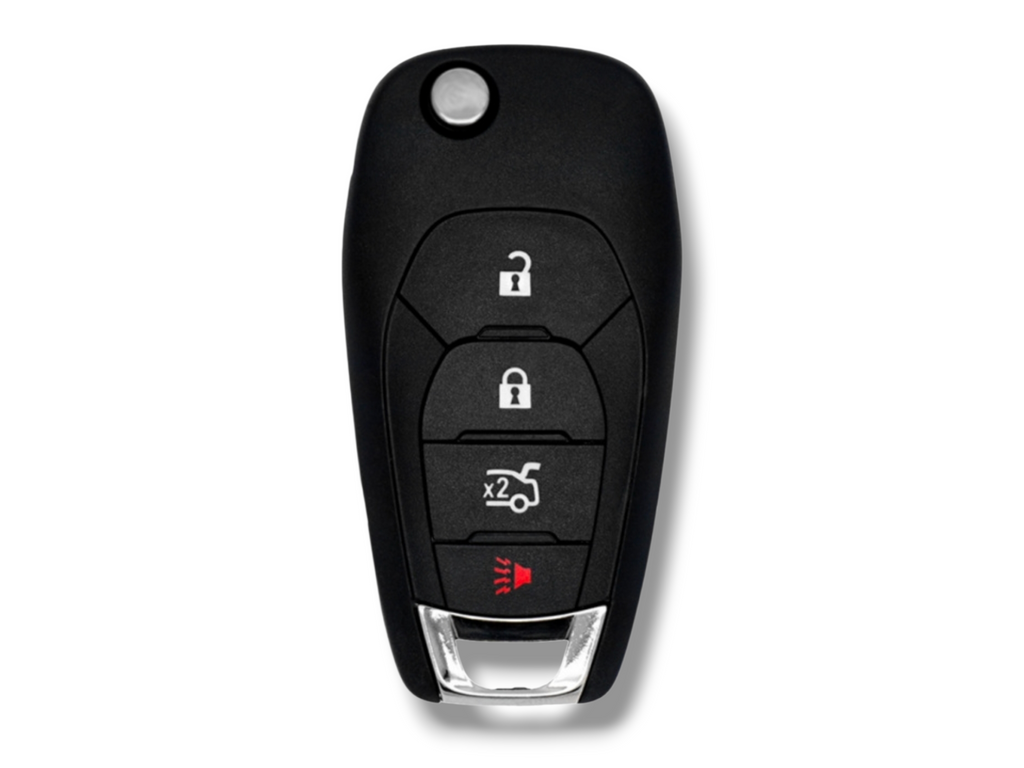 16-19 Chevrolet Cruze Flip Key 4-Button PN: 13514135 / LXP-T004 / 433 MHz (Aftermarket)