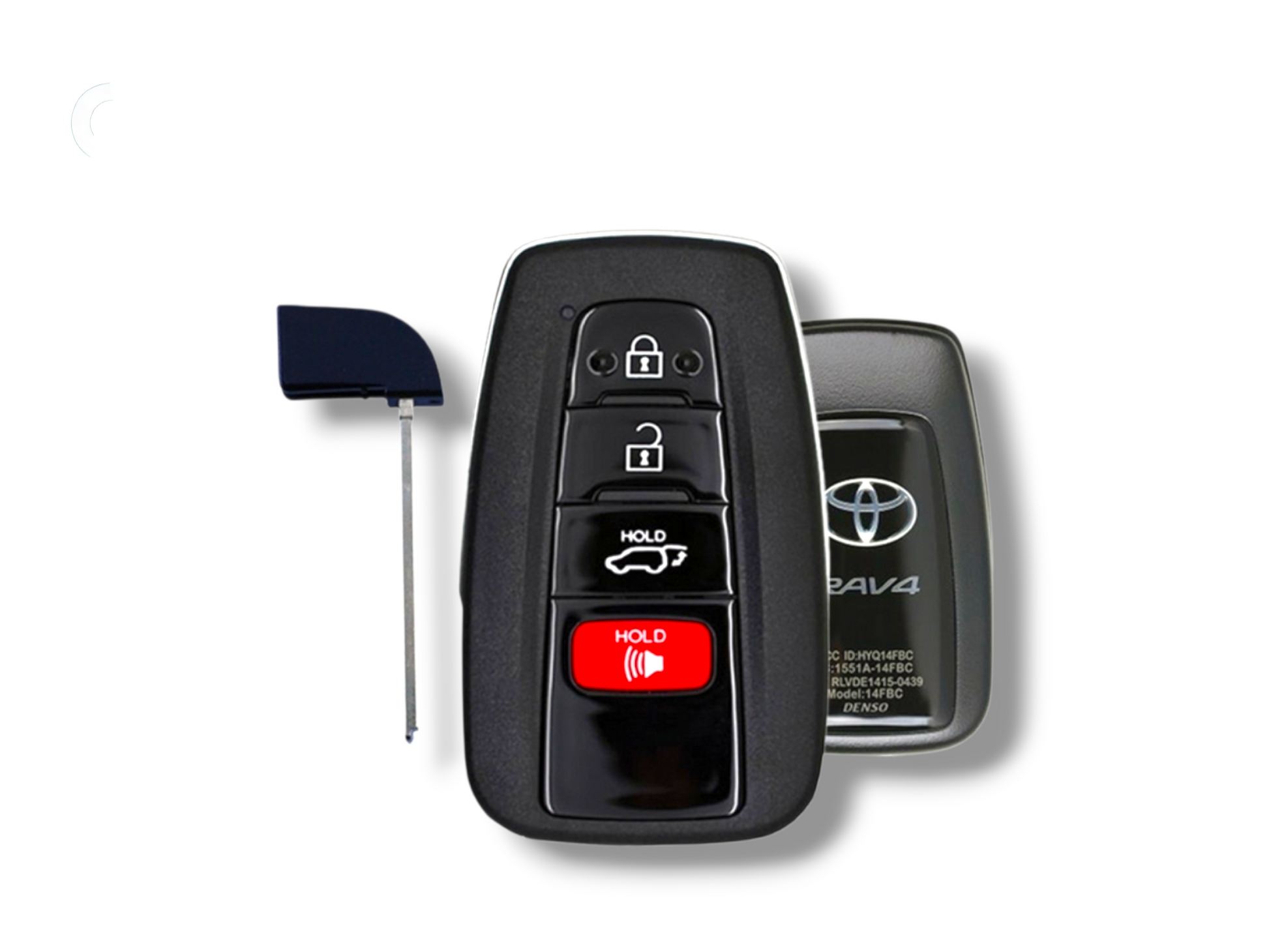 19-22 Toyota Rav4 Smart Key 4-Button PN: 8990H-0R030 / HYQ14FBC (OEM Refurb)