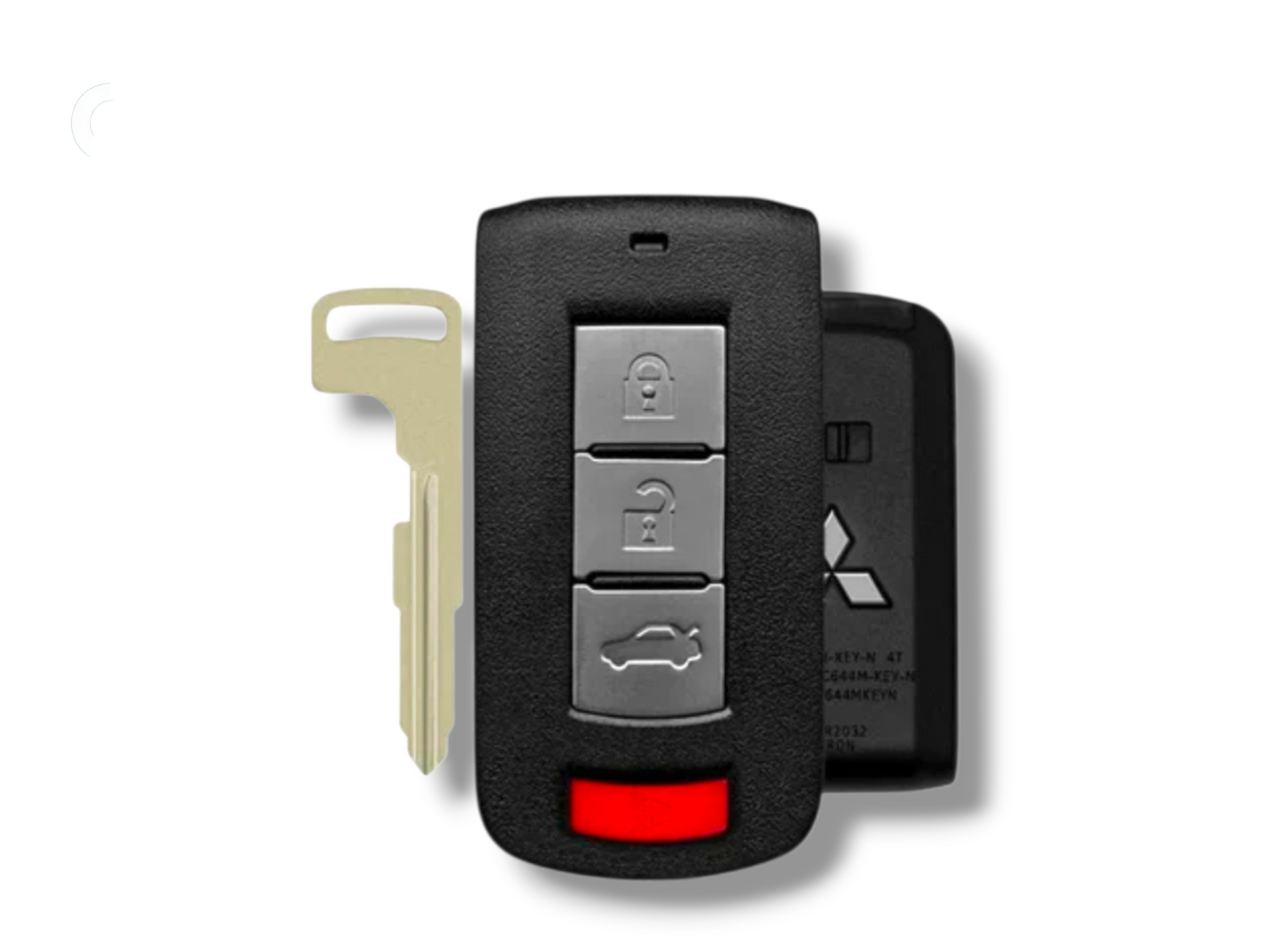 16-22 Mitsubishi Mirage Smart Key 4-Button PN: 8637C291 / OUCGHR-M013 (OEM Refurb)